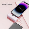 Cargador Portátil con Llavero para iPhone – Mini Batería de Emergencia Rosa