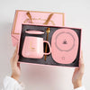 Taza Calentador Eléctrica Rosa
