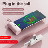 Cargador Portátil con Llavero para iPhone – Mini Batería de Emergencia Rosa