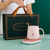 Taza Calentador Eléctrica Rosa