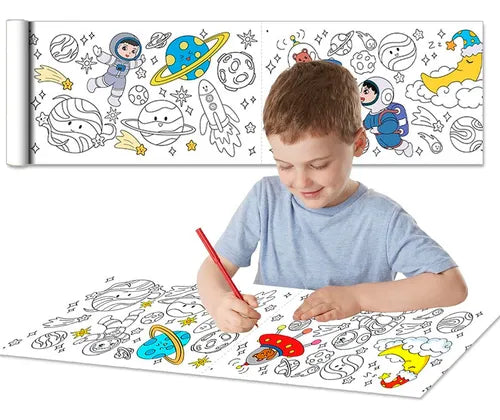 Tu Rollo Mágico para Colorear y Jugar