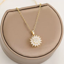 Collar Girasol Giratorio Antiestrés