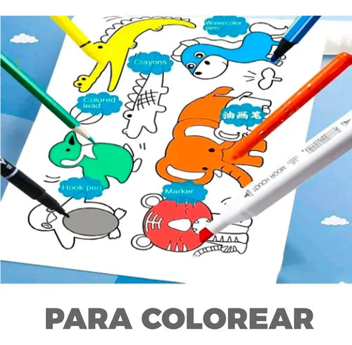 Tu Rollo Mágico para Colorear y Jugar