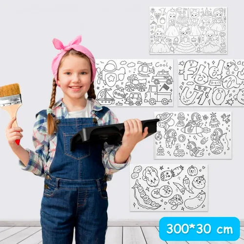 Tu Rollo Mágico para Colorear y Jugar