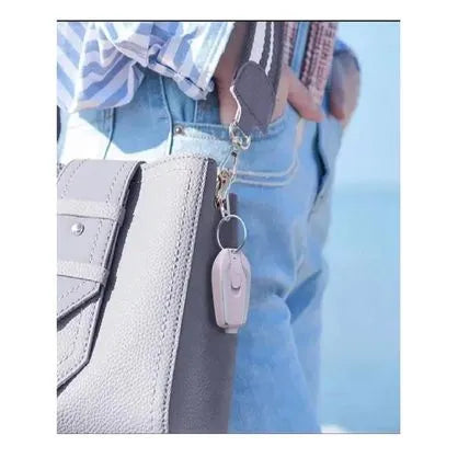 Cargador Portátil con Llavero para iPhone – Mini Batería de Emergencia Rosa